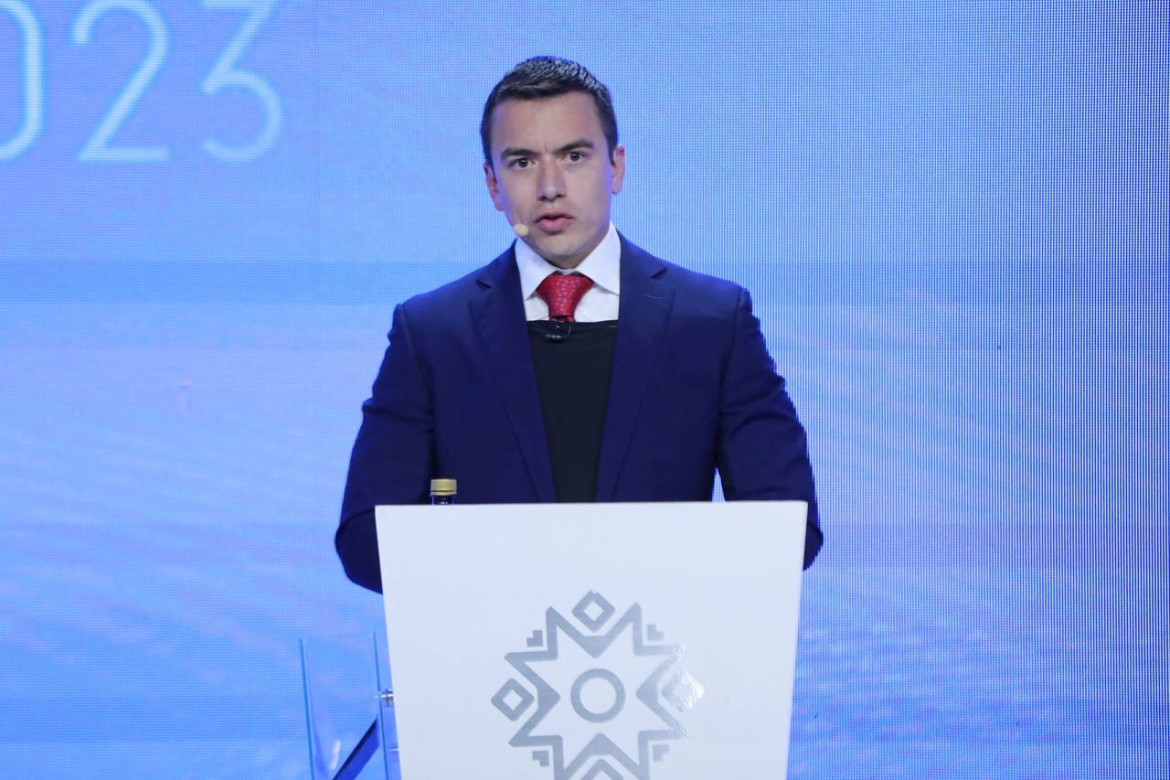 Daniel Noboa, el candidato presidencial de Ecuador. Foto: Reuters.