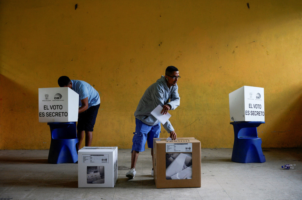 Elecciones en Ecuador. Foto: Reuters.