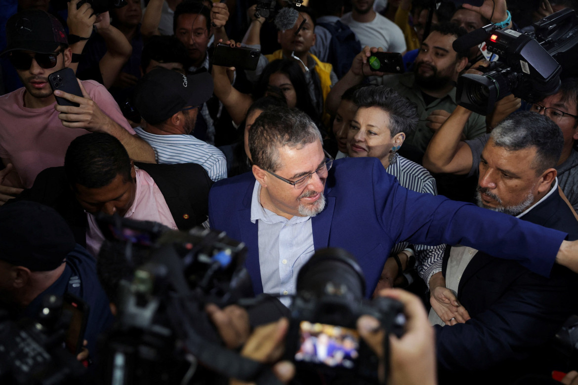 Bernardo Arévalo de León, elecciones en Guatemala. Foto: Reuters.