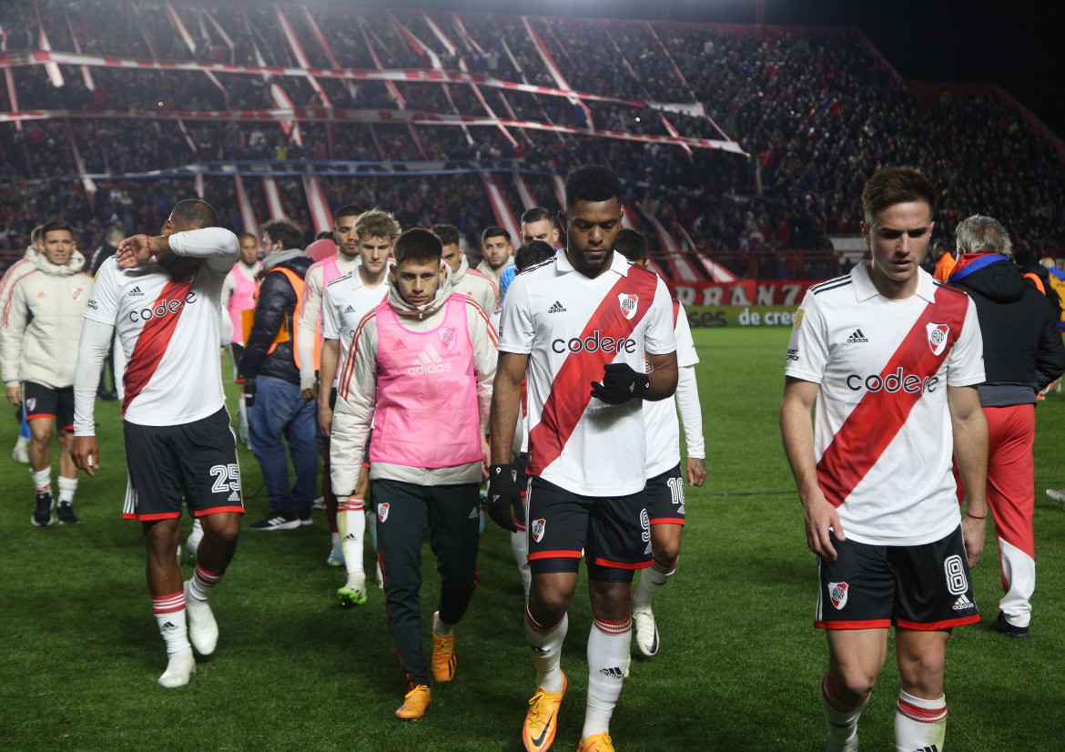 Derrota de River. Foto: NA.