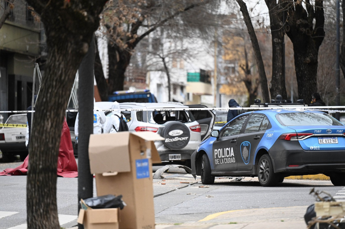 La camioneta Ford EcoSport tenía pedido de captura tras ser robado el 7 de julio. Foto: Télam.