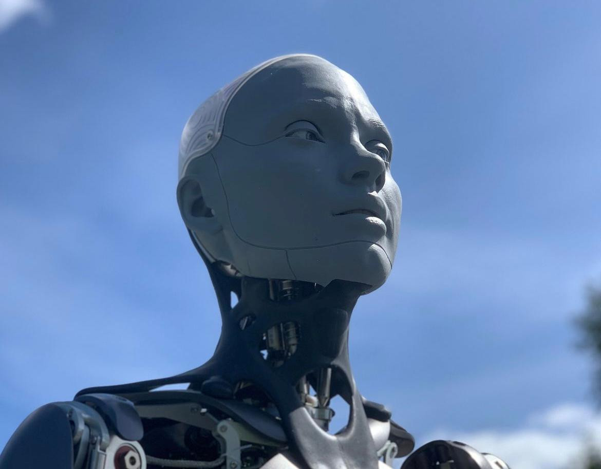 Ameca, el robot humanoide más avanzado del mundo. Foto: @amecatherobot