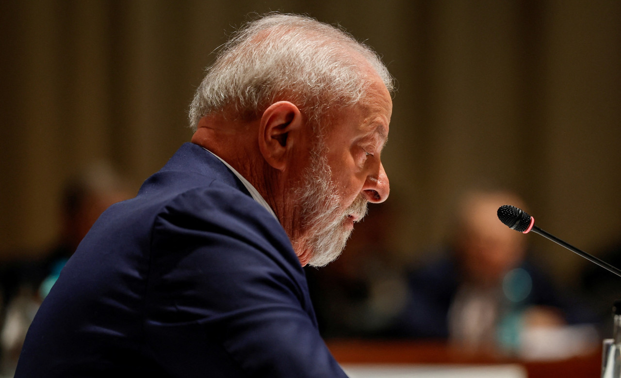 Lula da Silva en la Cumbre de los BRICS. Foto: Reuters.