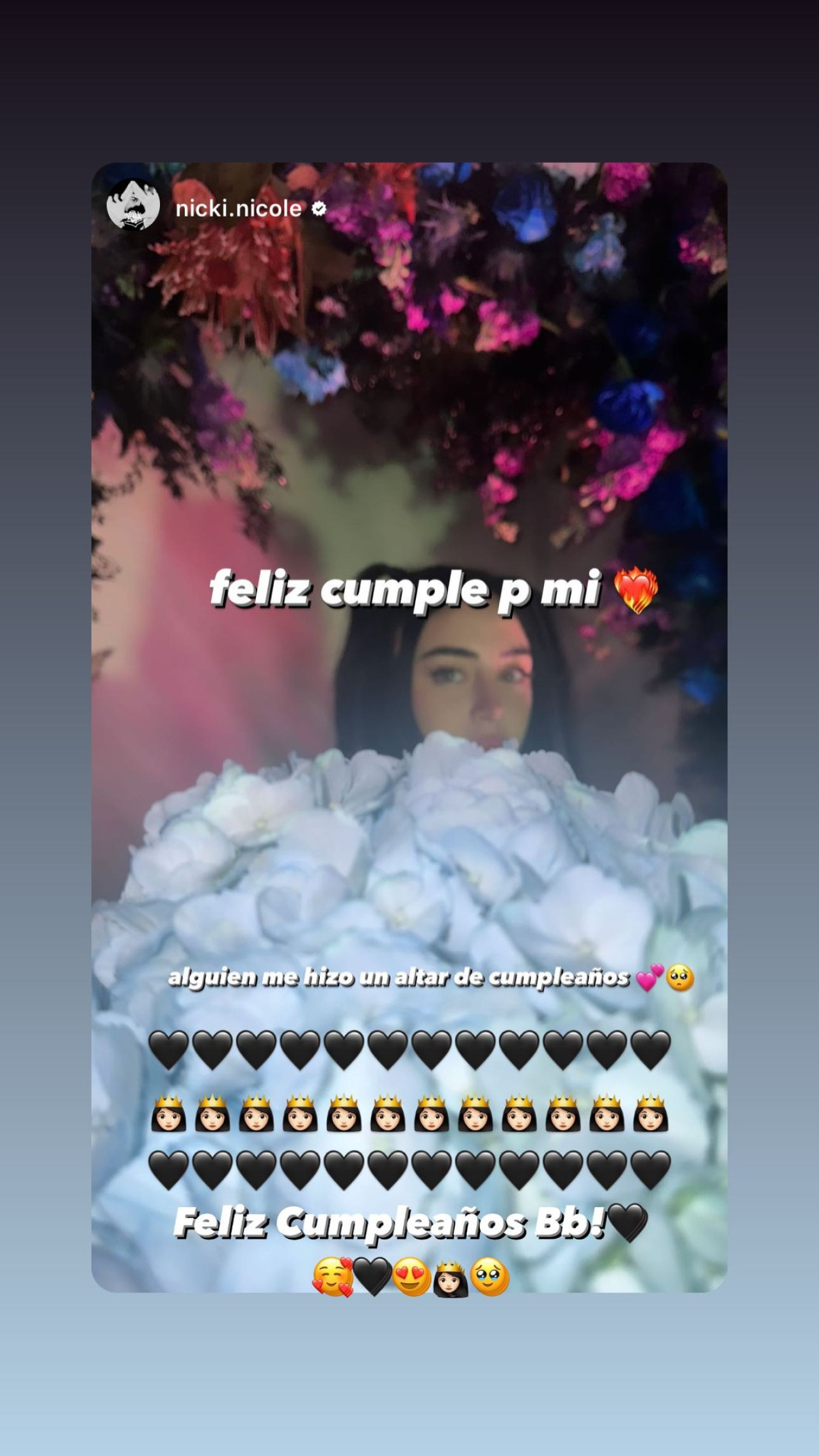 Nicki Nicole confirmó su romance con Peso Pluma. Fotos: Instagram.