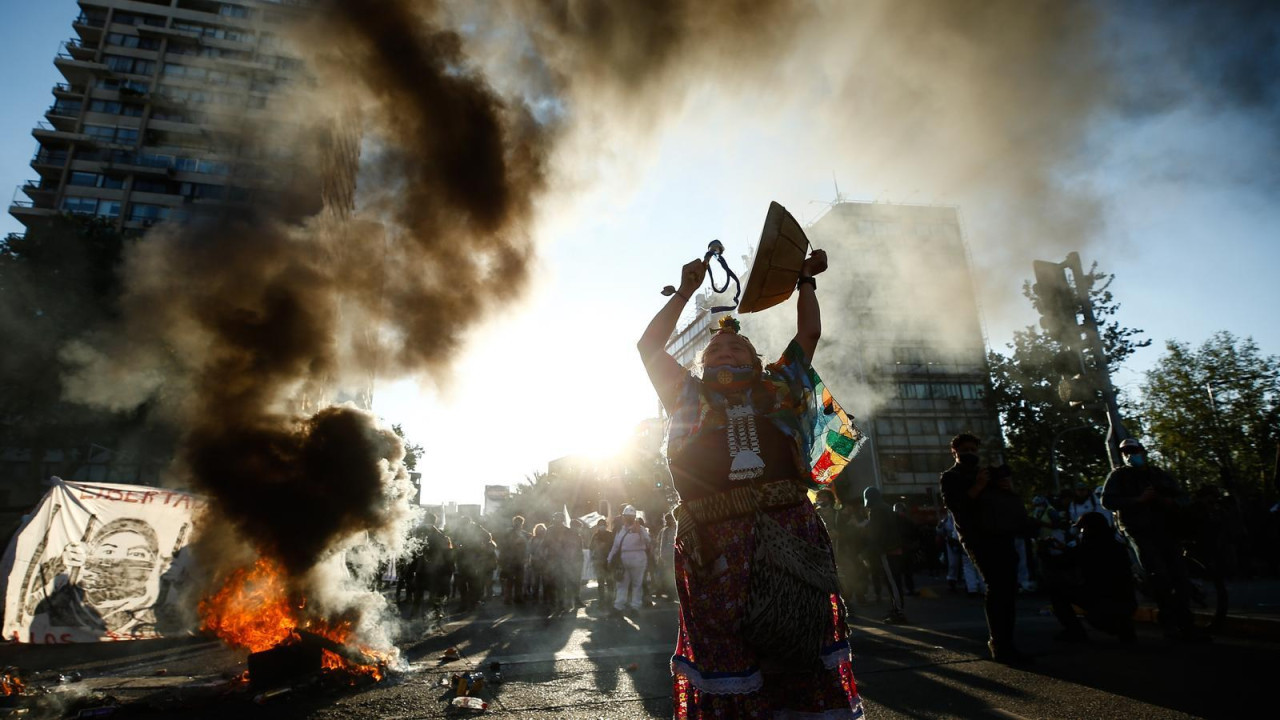 Ataques terroristas en Chile. Foto: EFE