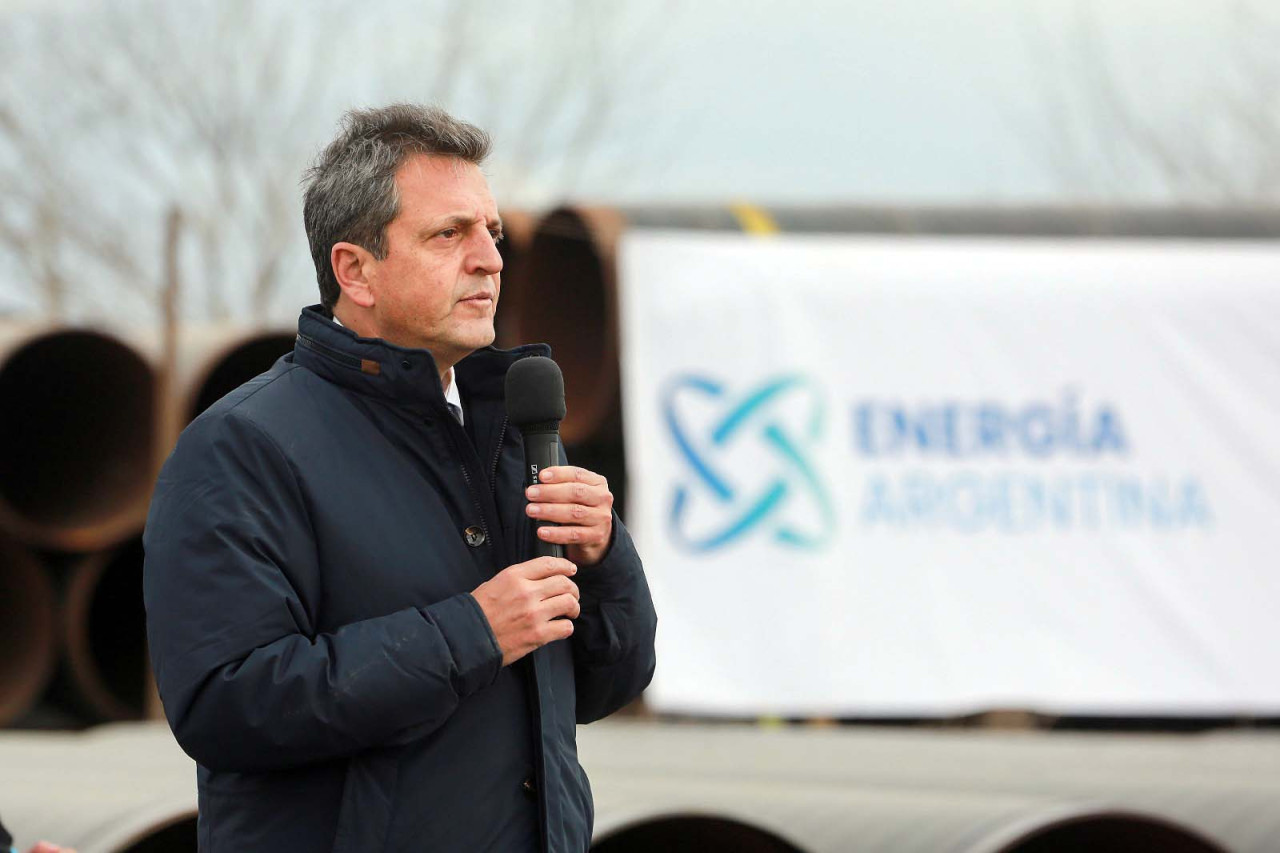 Sergio Massa pidió que se le quiten los planes sociales a aquellos que hayan participado de los saqueos. Foto: Télam.