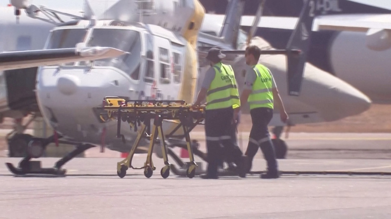 Tres marines estadounidenses perdieron la vida tras el accidente aéreo en Australia. Foto: Reuters.