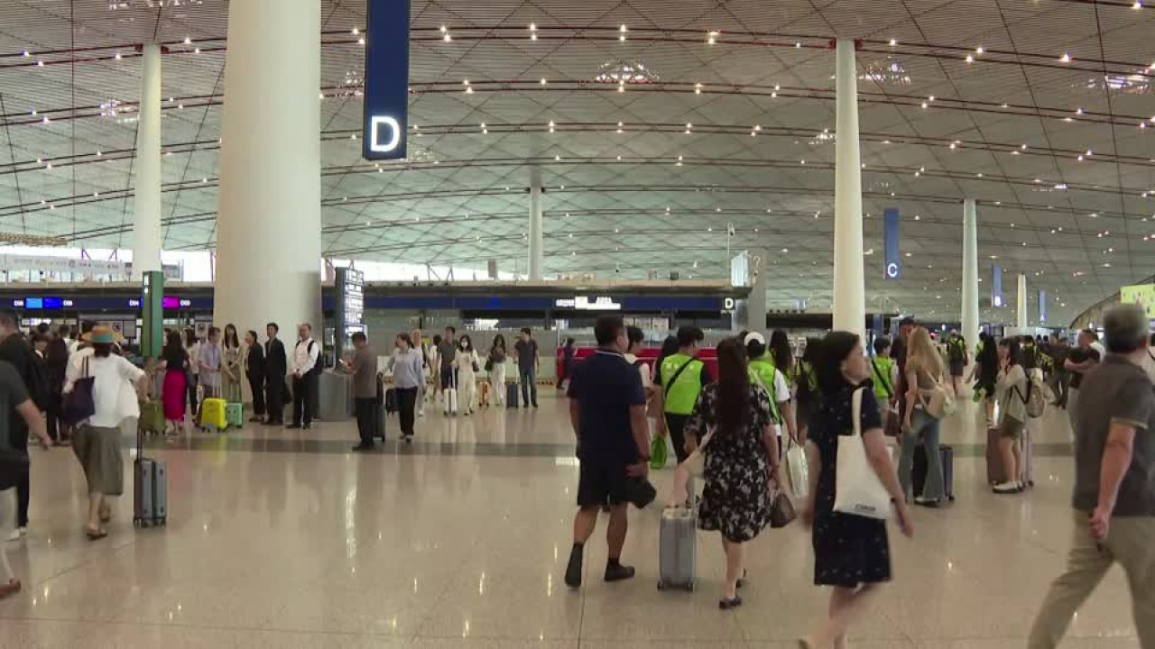 Turistas japoneses en China. Foto: Reuters.