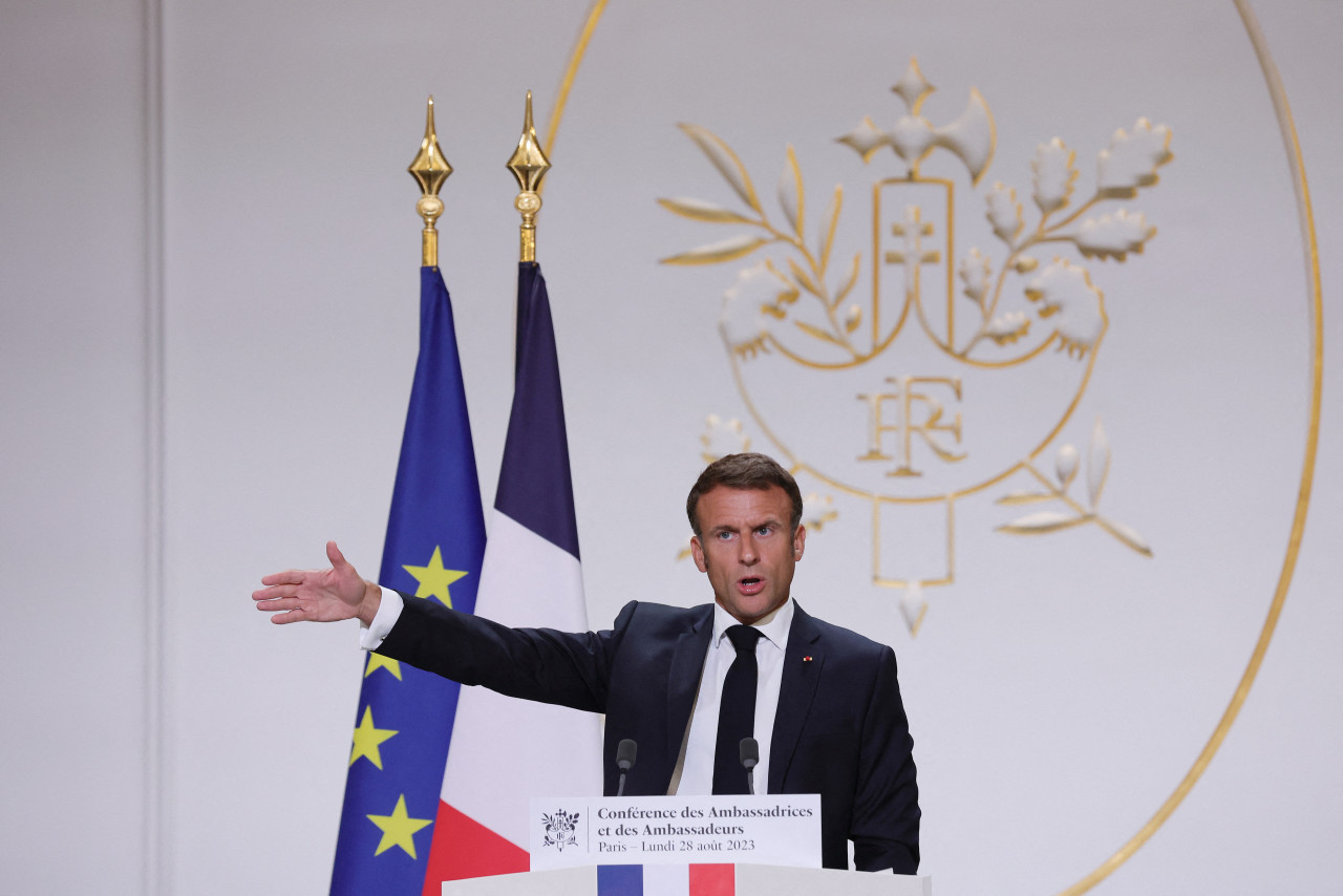 Emmanuel Macron. Foto: Reuters.