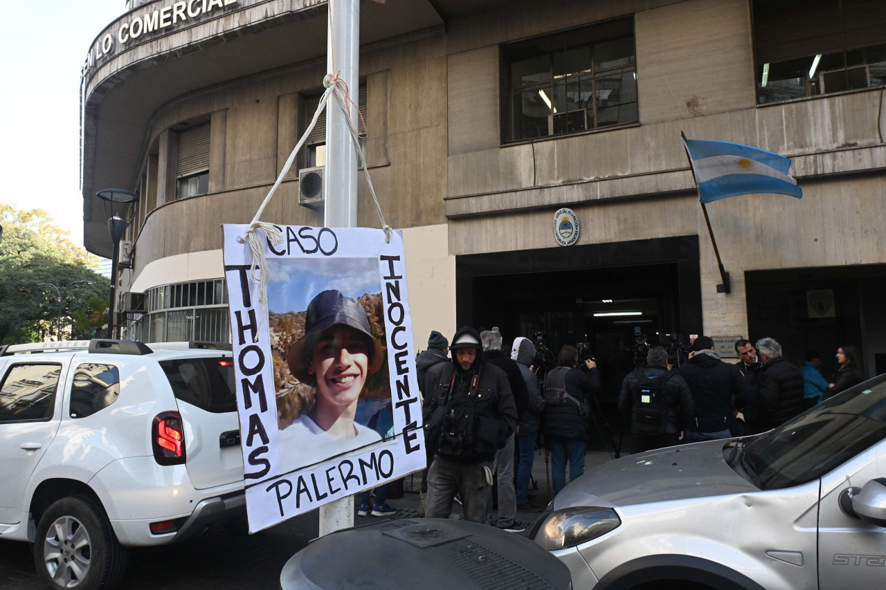 Thomas Fabián Domínguez, uno de los seis imputados en la causa de la violación grupal en Palermo. Foto: Télam.