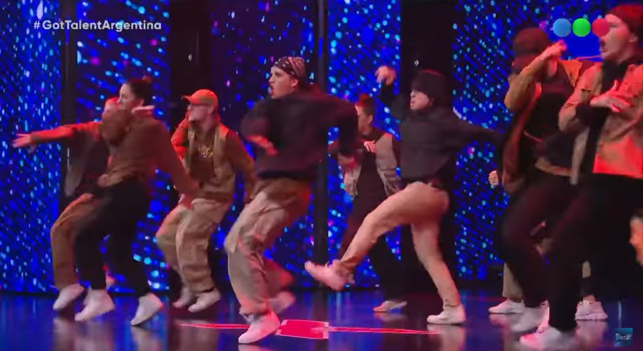 Docta Dance en Got Talent Argentina. Foto: captura.