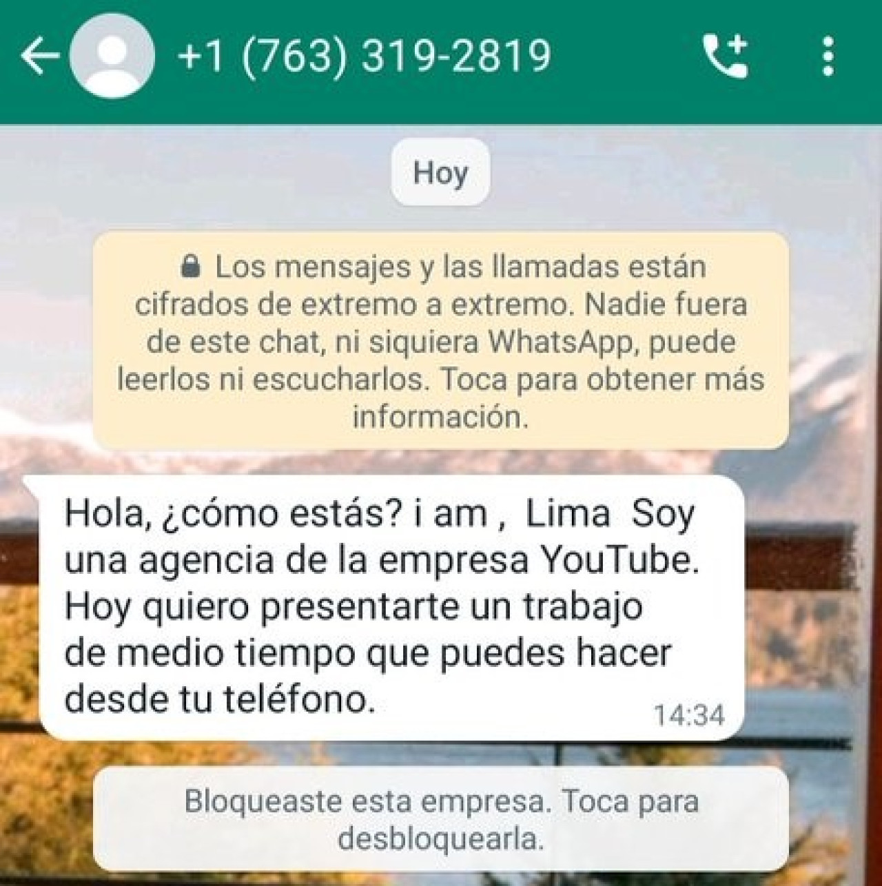 Así son las nuevas estafas en Whatsapp. Twitter.