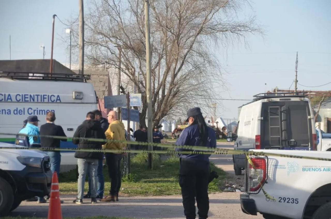 Crimen en Olavarría. Foto: Gentileza Infocielo