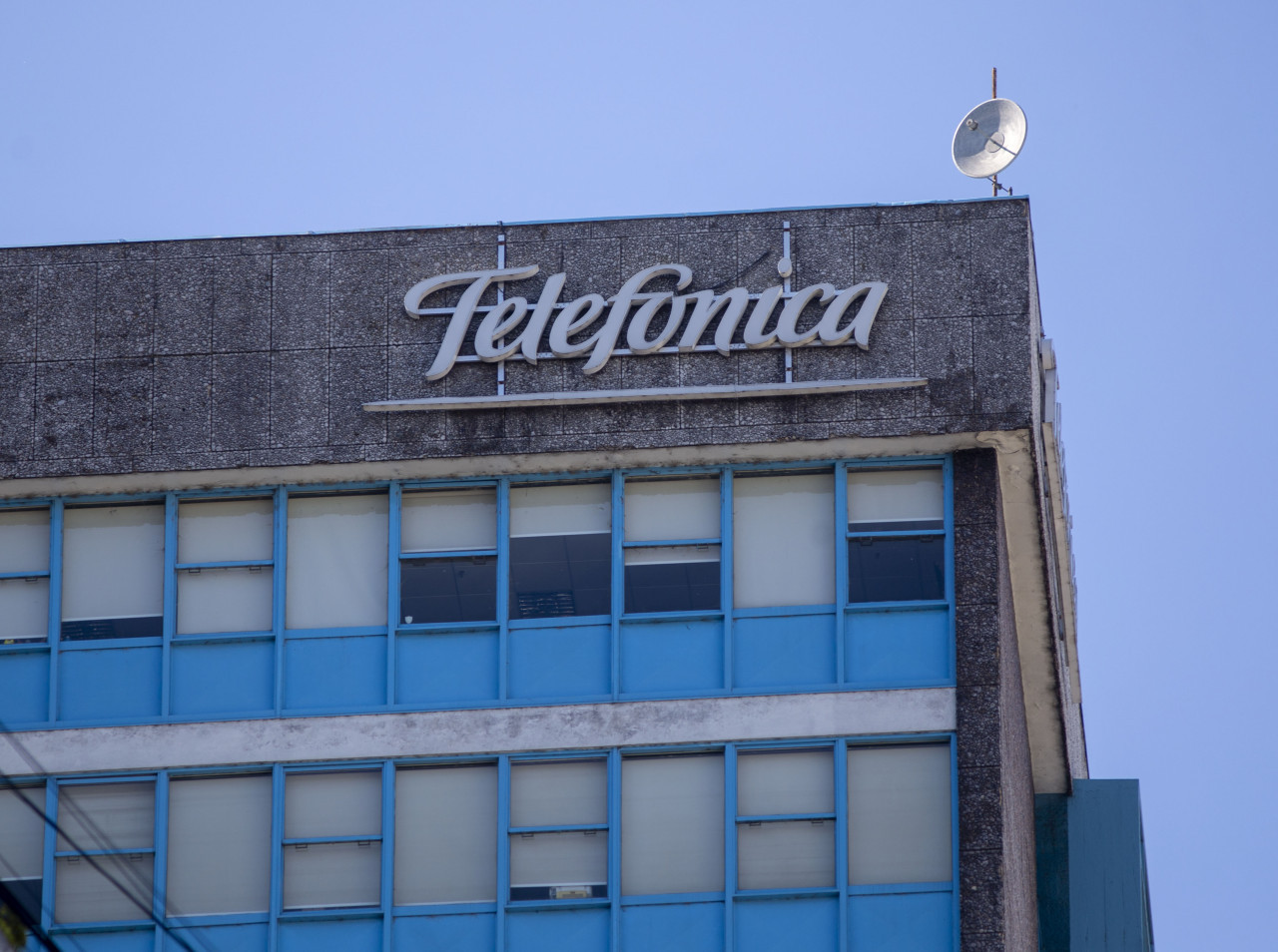 Telefónica. Foto:  NA.