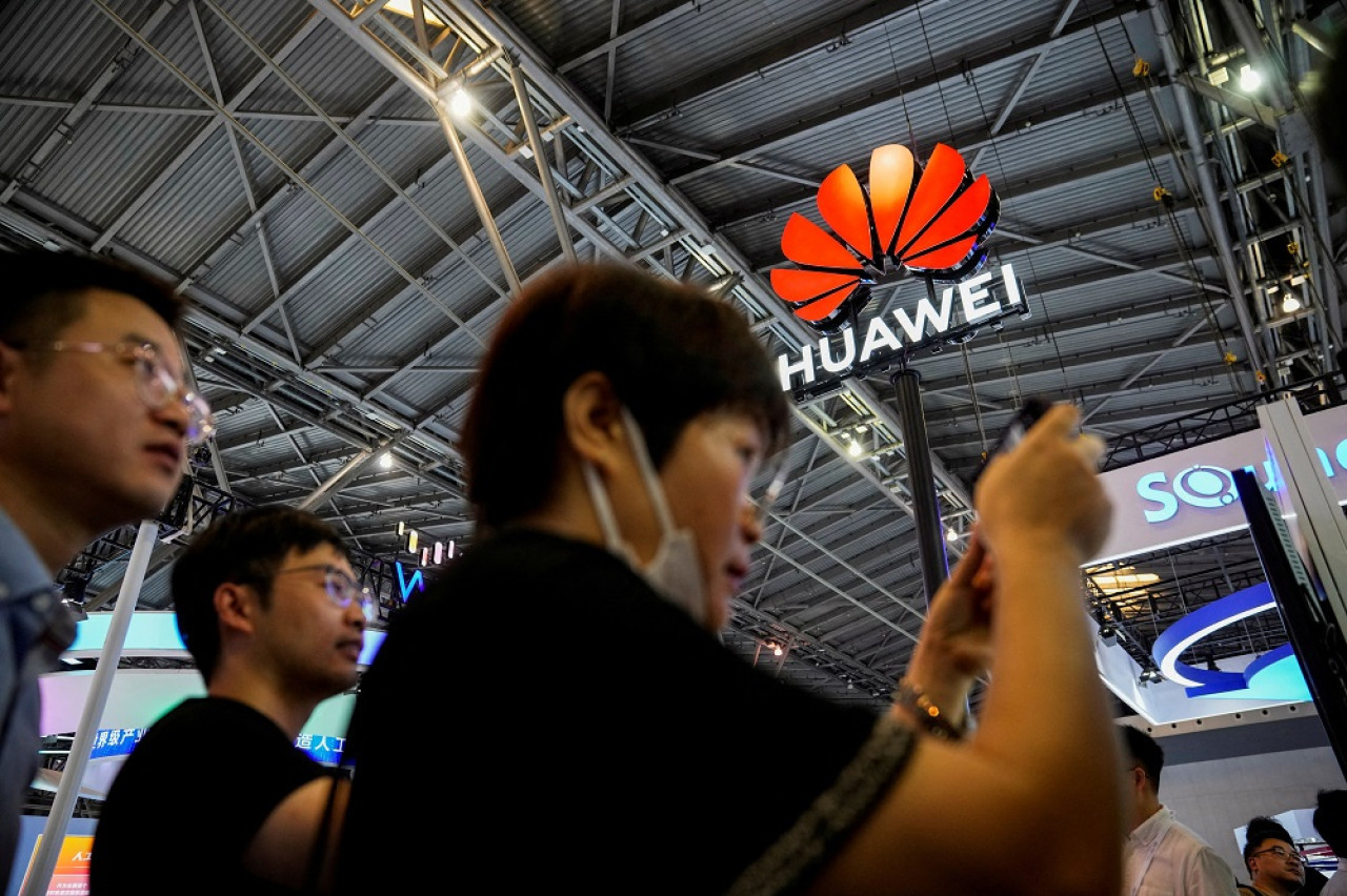 Oficinas de Huawei. Foto: Reuters.