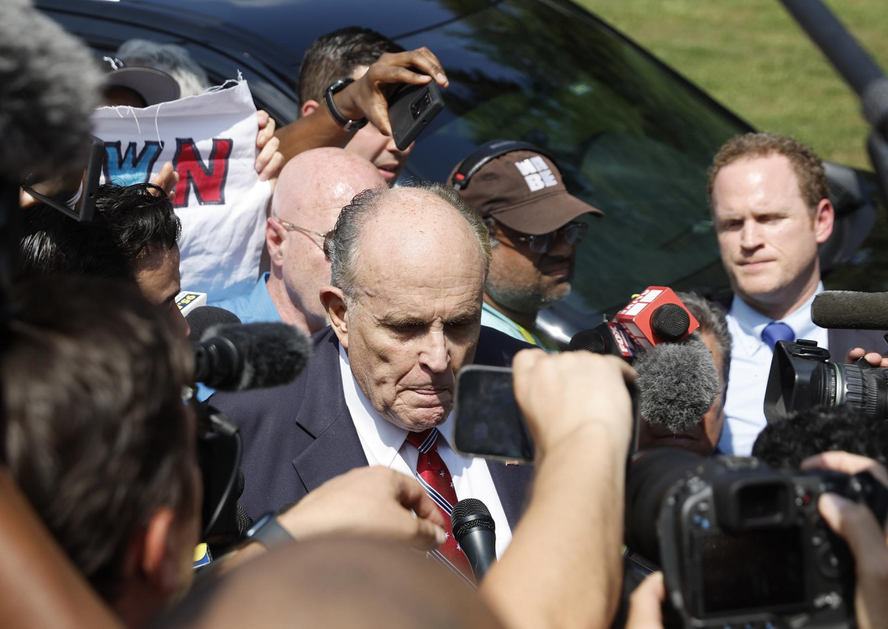 Rudy Giuliani, exabogado de Donald Trump. Foto: EFE.