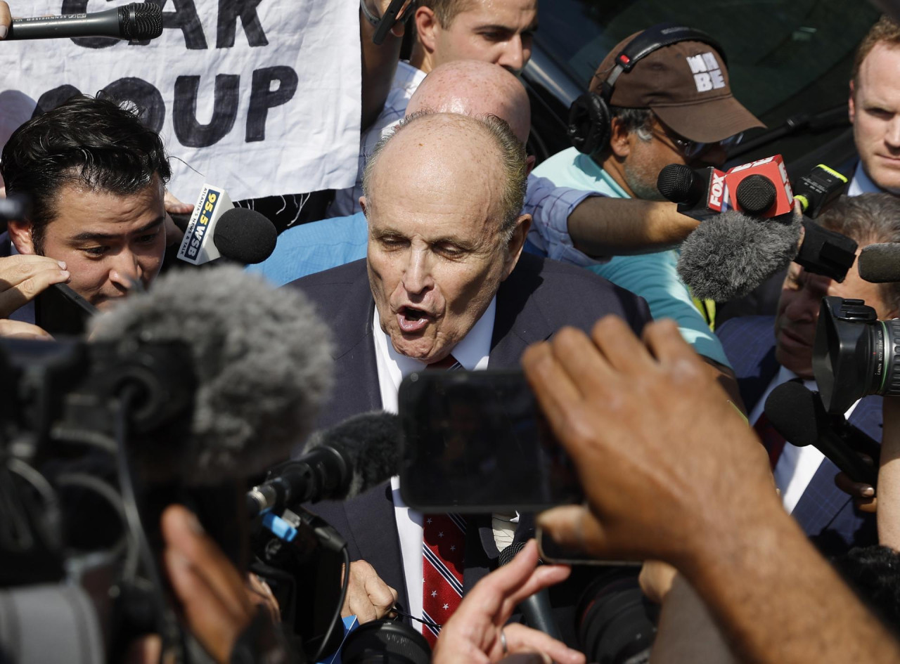 Rudy Giuliani, exabogado de Donald Trump. Foto: EFE.