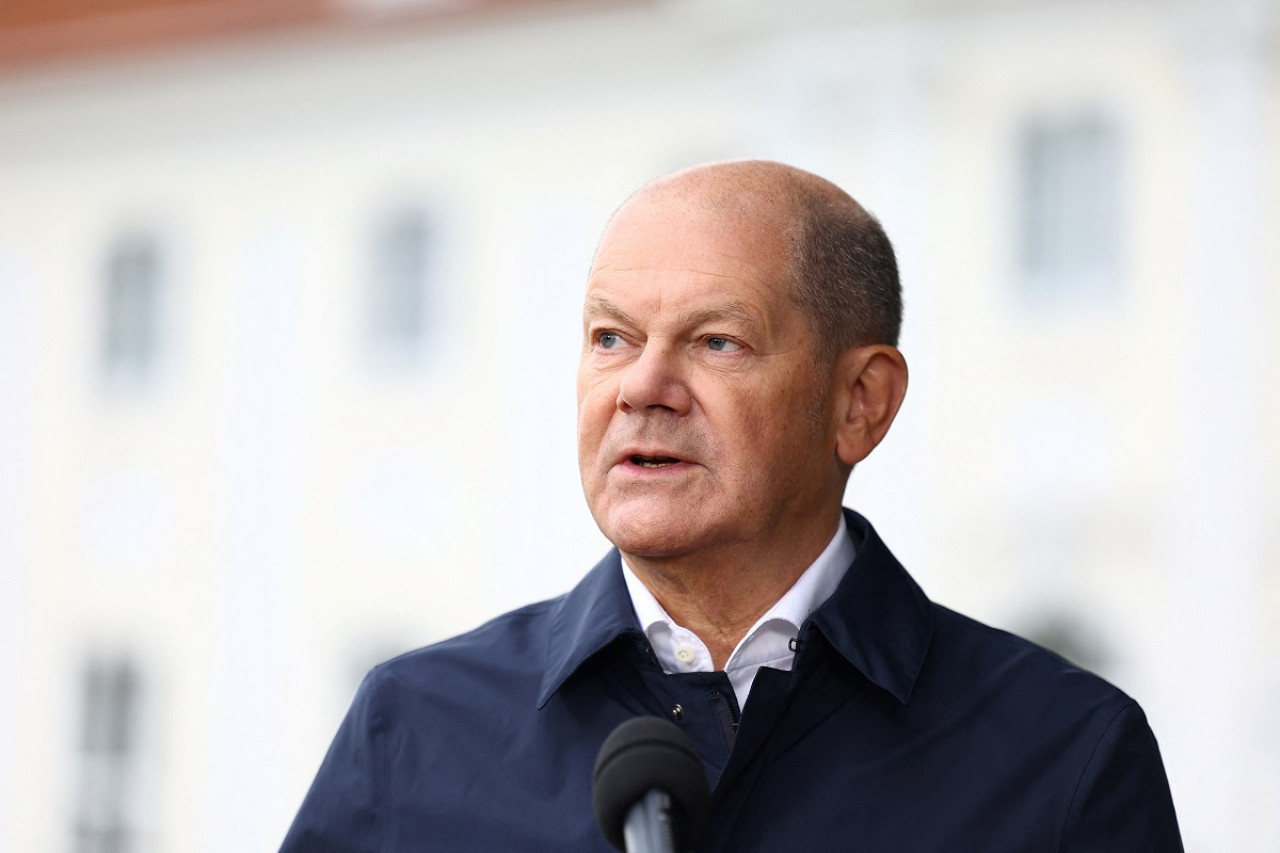 Olaf Scholz rechazó el pedido del regreso de la energía nuclear a Alemania. Foto: Reuters.