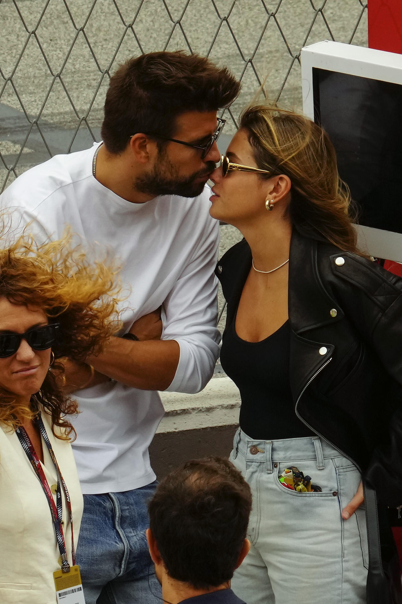 Gerard Piqué y Clara Chía Martí. Foto: EFE.