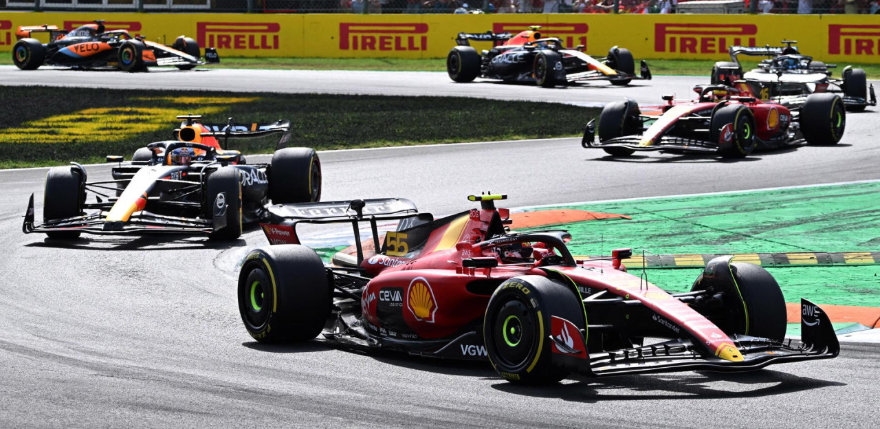 Gran Premio de Fórmula Uno de Italia en el Autodromo Nazionale de Monza. Foto: EFE.