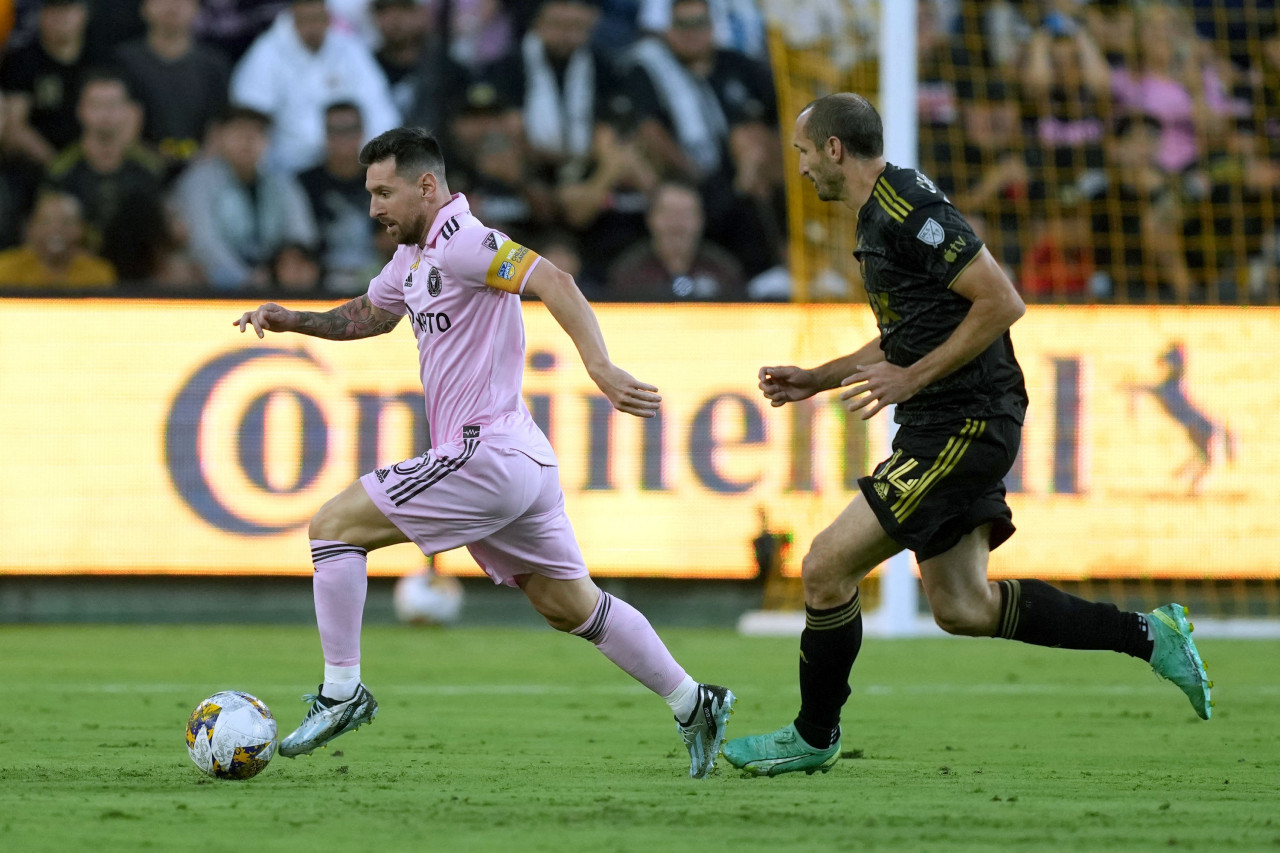 Lionel Messi en Inter Miami ante Los Angeles FC.