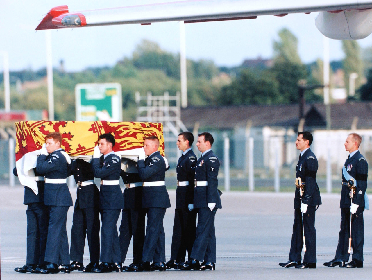 Funeral de Lady Di. Foto: Reuters.