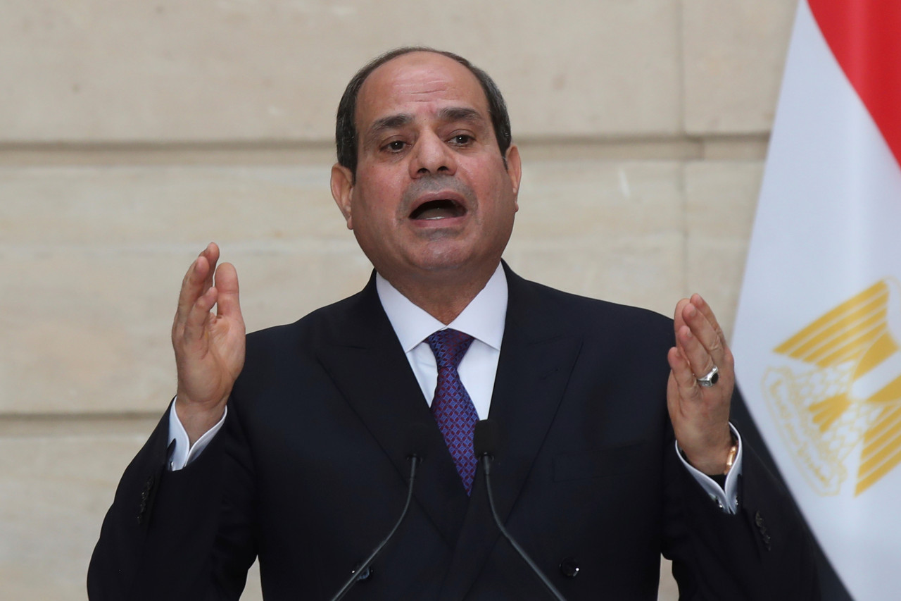 Abdel Fatah al Sisi. Foto: REUTERS.