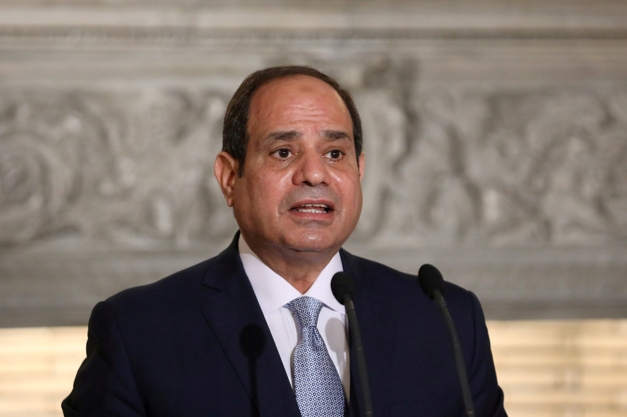 Abdel Fatah al Sisi. Foto: REUTERS.