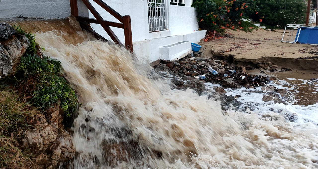 Inundaciones en Grecia. EFE.