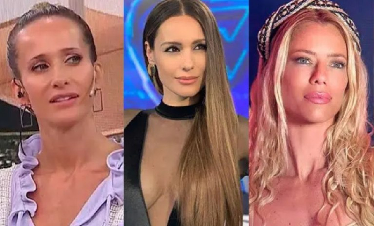 Julieta Prandi, Pampita y Nicole Neumann. Foto: NA.