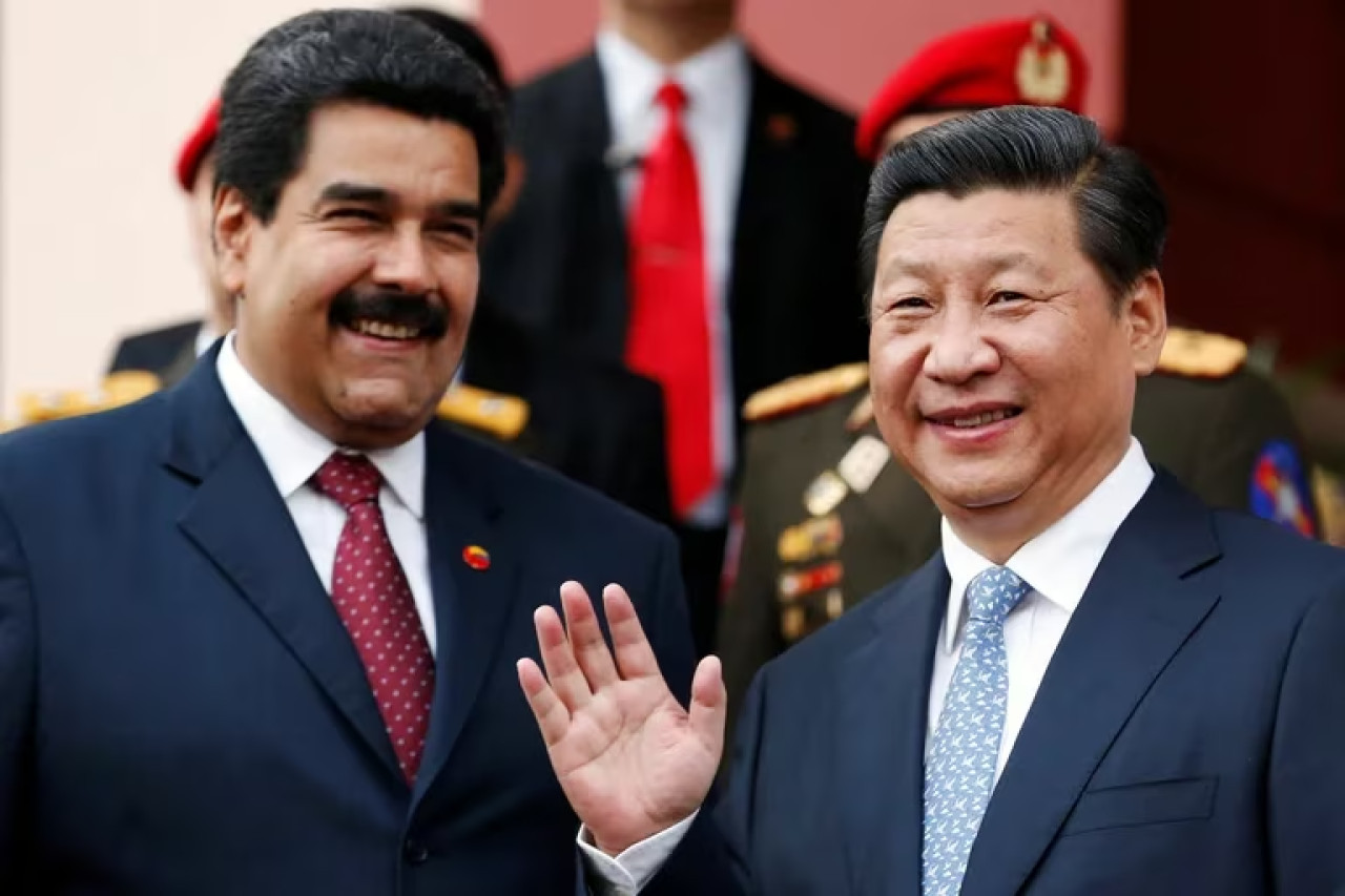 Nicolás Maduro y Xi Jinping. Foto: Reuters