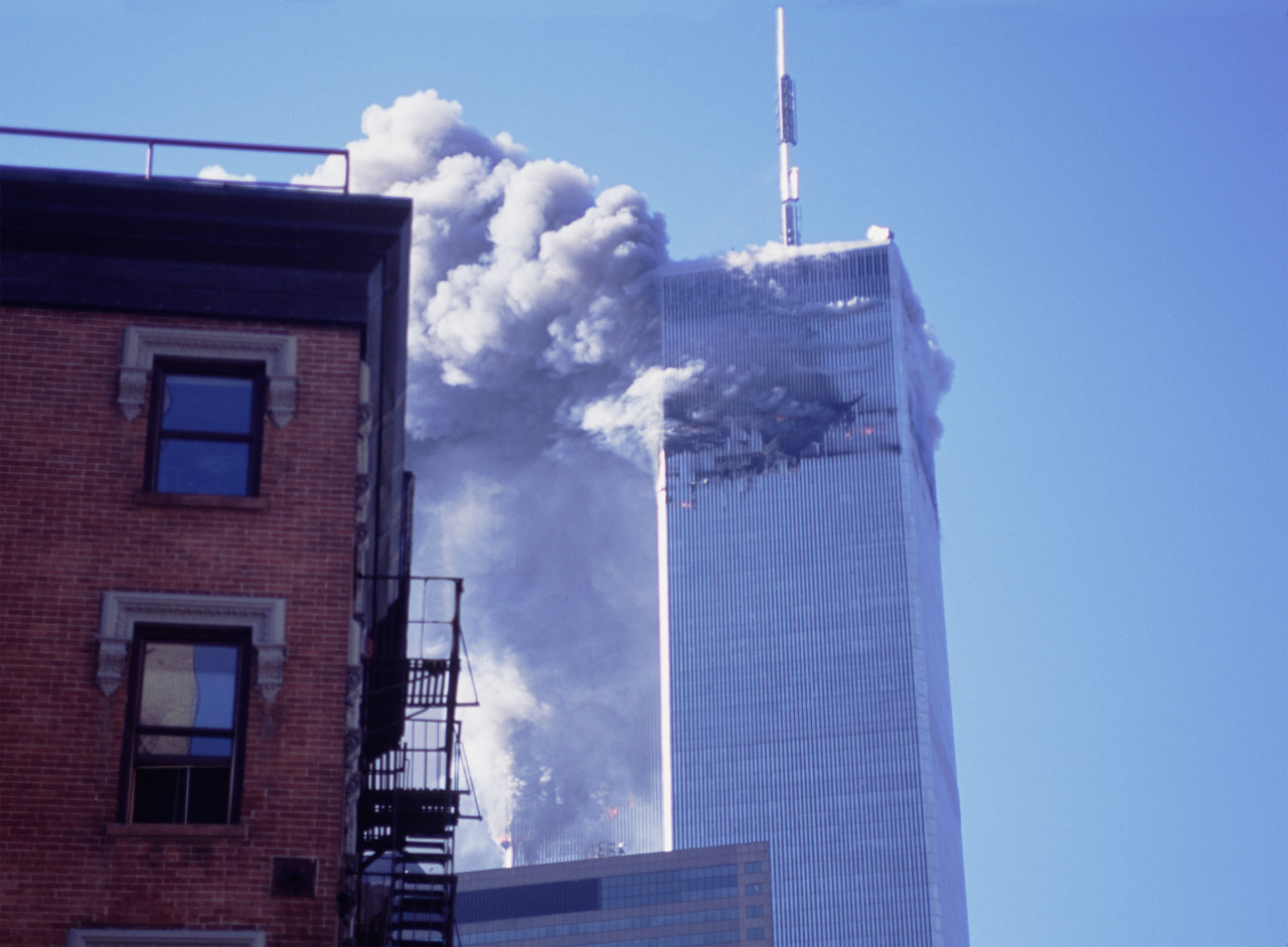 Ataque a las Torres Gemelas. Foto: Reuters.