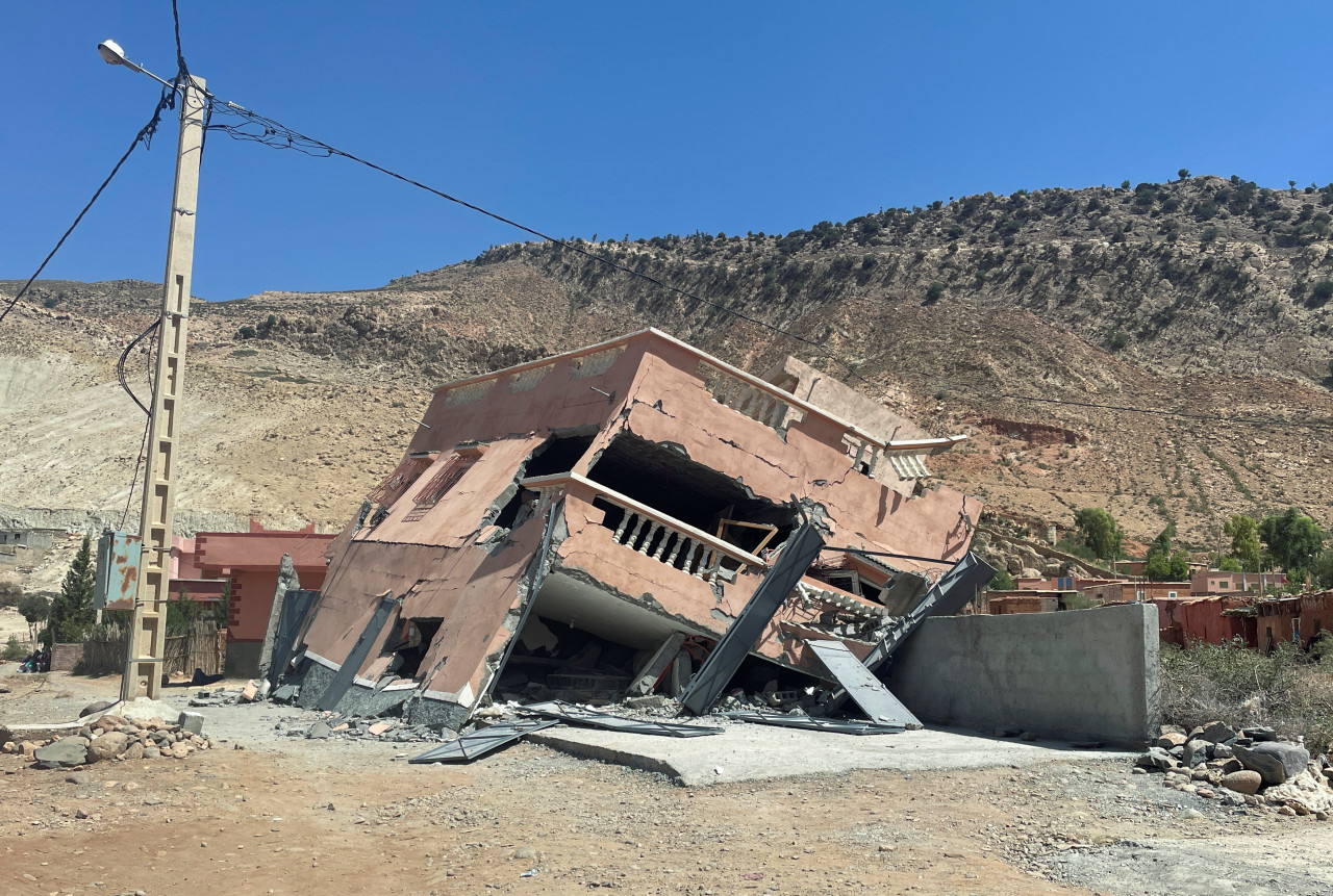 Terremoto en Marruecos. Foto: Reuters.