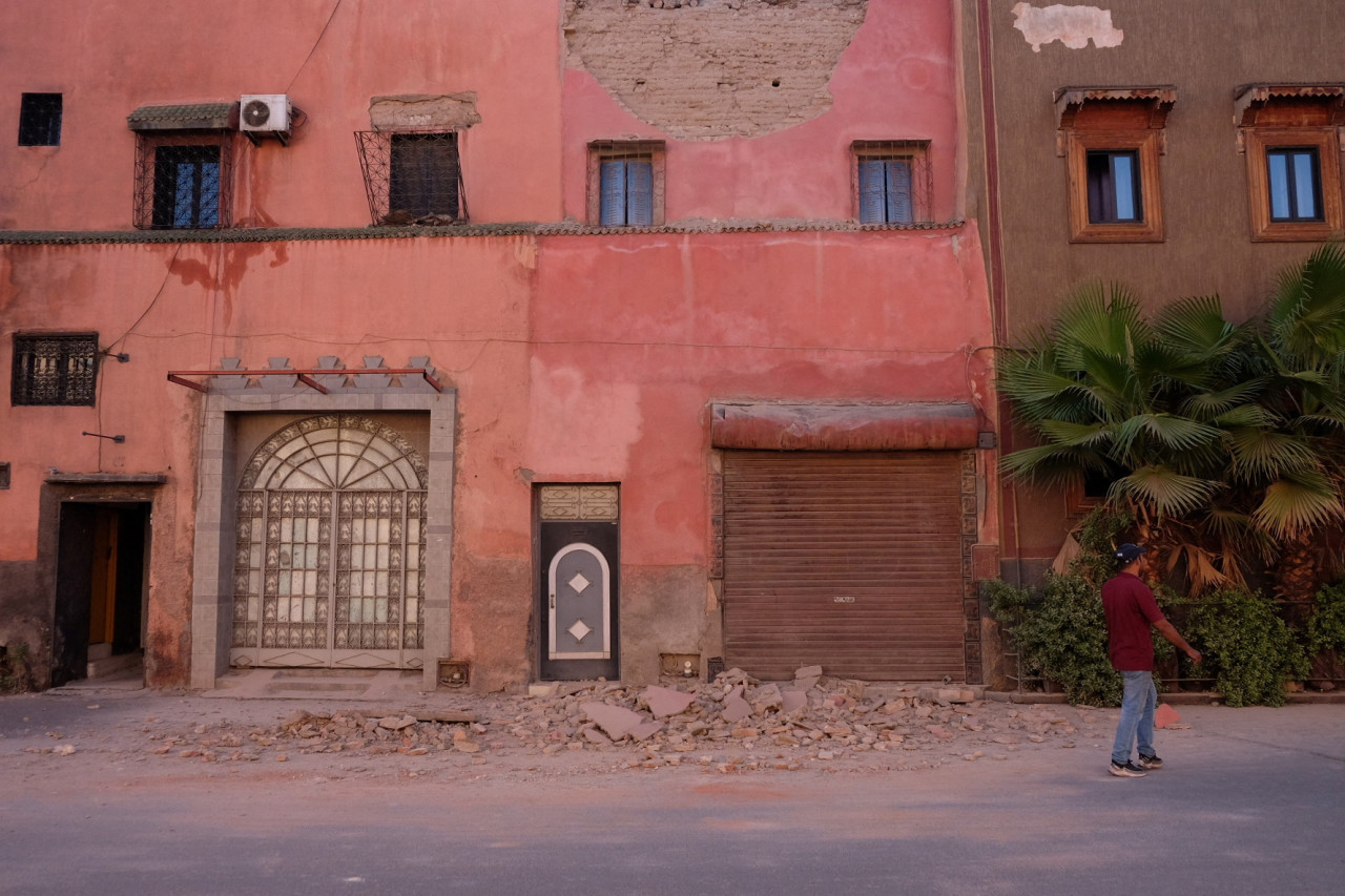 Terremoto en Marruecos. Foto: Reuters.