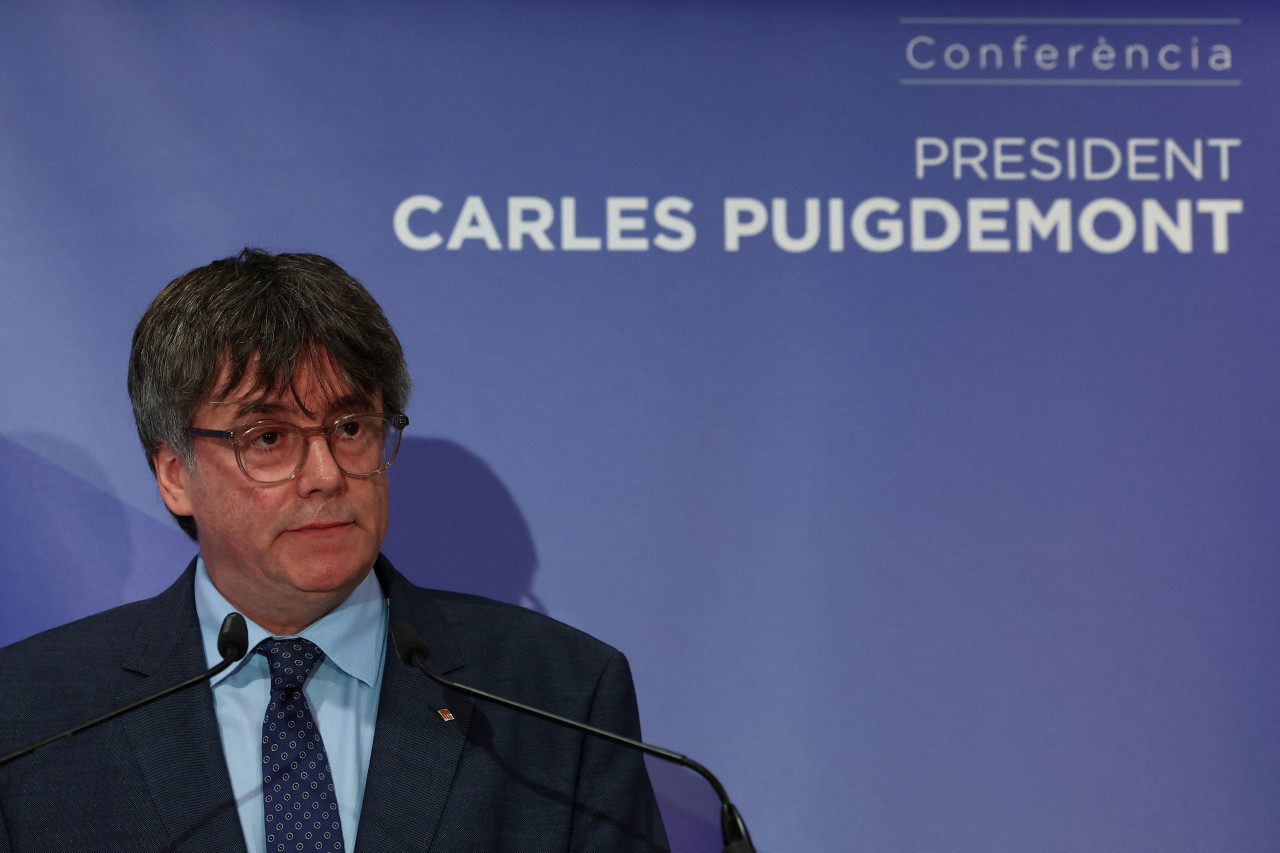 Carles Puigdemont, líder catalán. Foto: Reuters