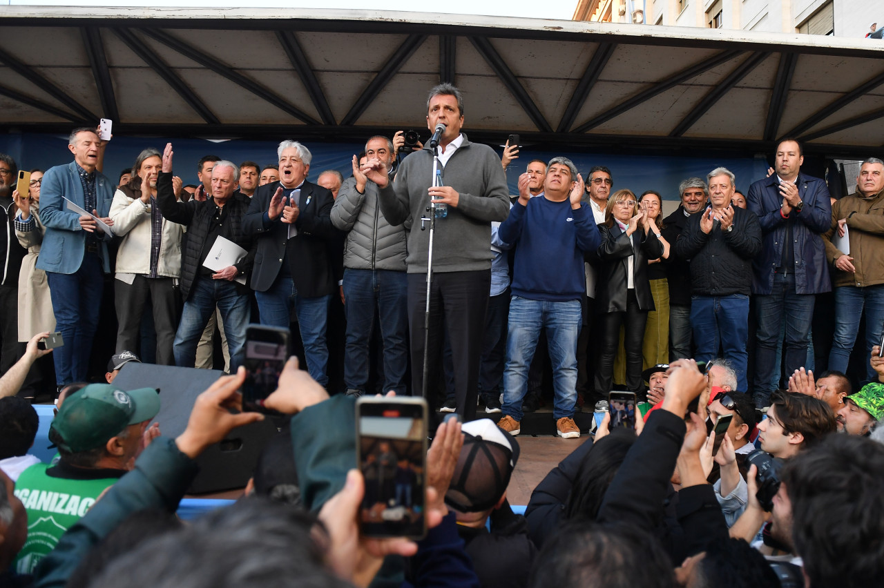 Sergio Massa, modificaciones al impuesto a las ganancias. Télam