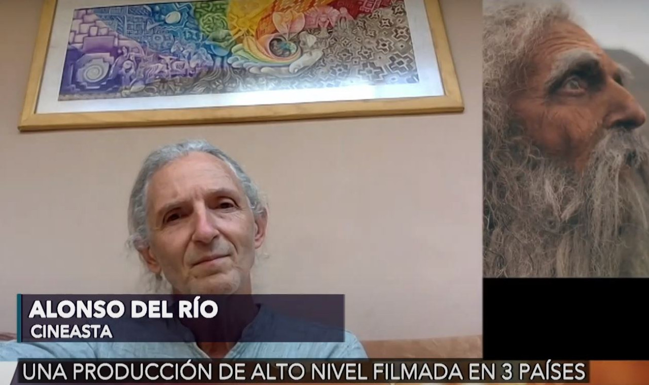 Alonso del Río, el director de "4 Altares". Foto: captura de pantalla.