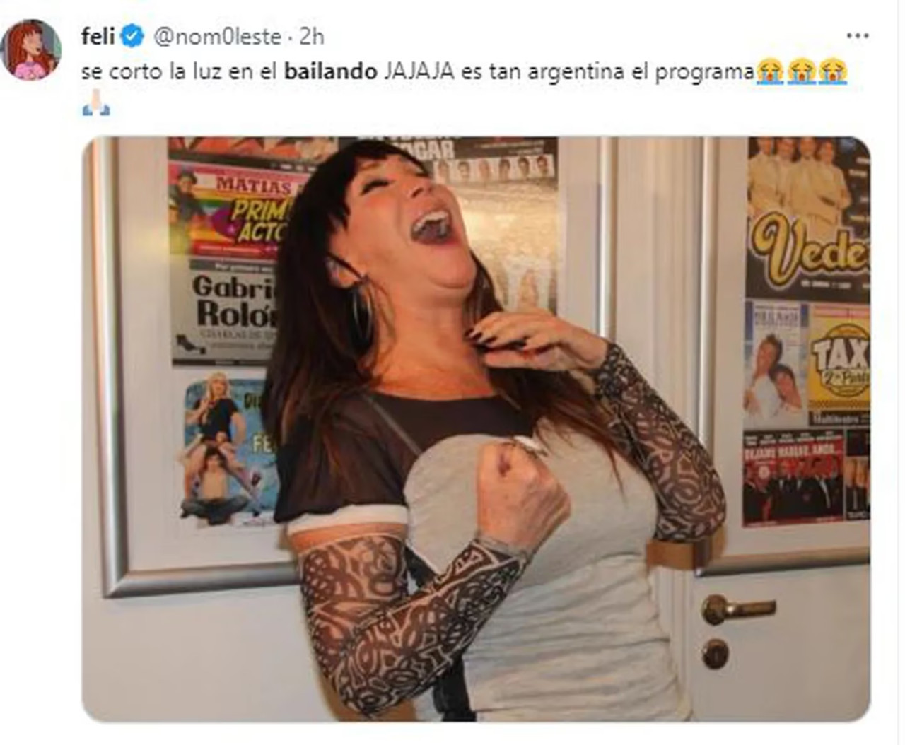 Memes por el Bailando 2023. Foto: Twitter.