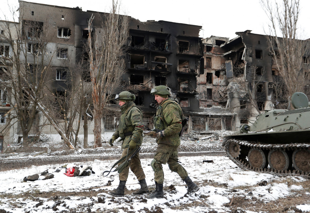 Guerra en Ucrania. Foto: Reuters