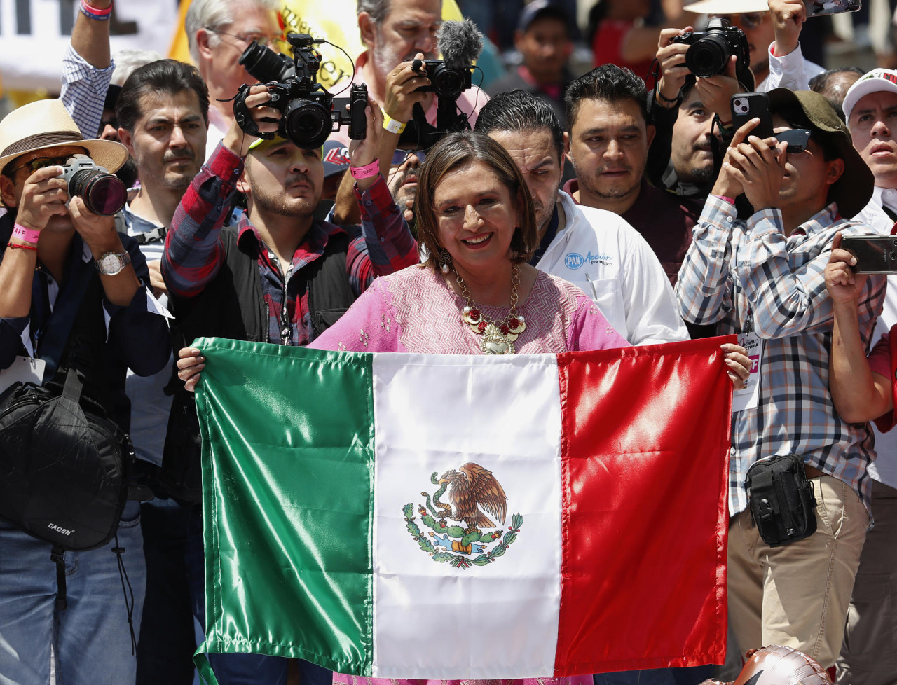 Xóchitl Gálvez. Foto: EFE.