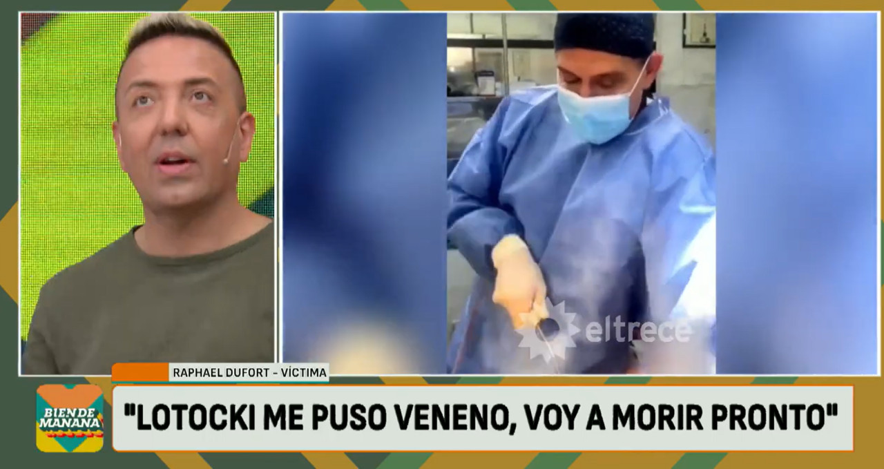 Victima de Aníbal Lotocki. Foto: captura elterce.