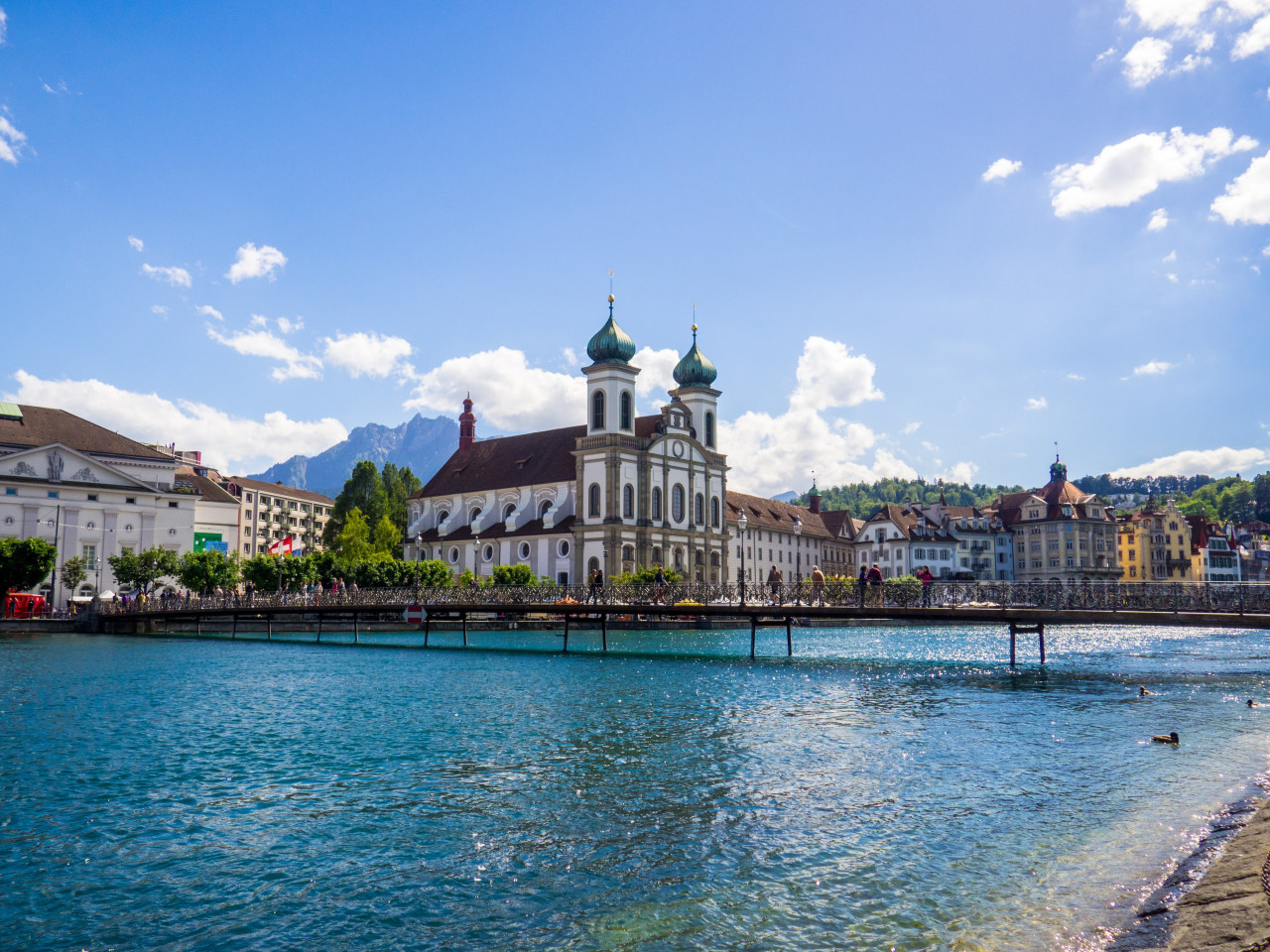 Lucerna, Suiza. Unsplash.