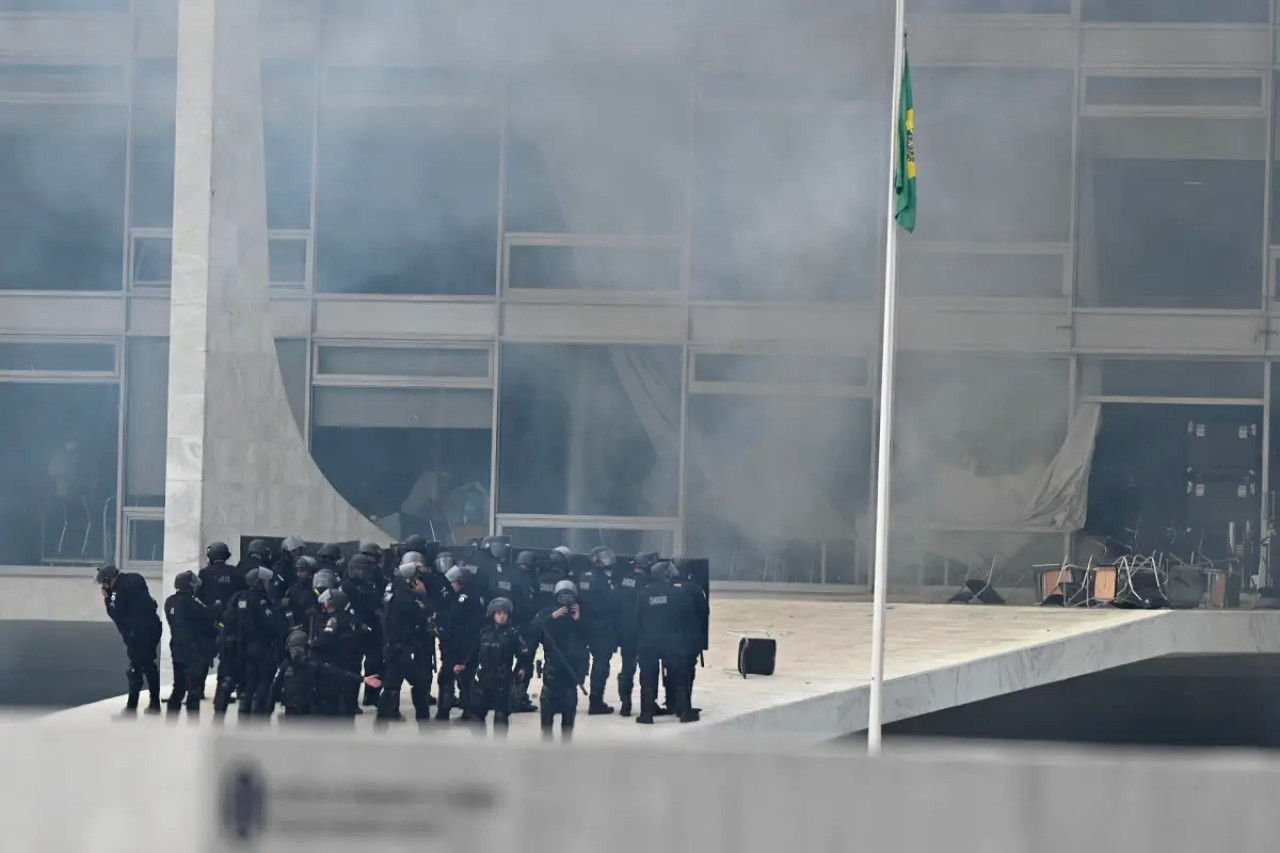 Intento de golpe de Estado en Brasil. Foto: EFE