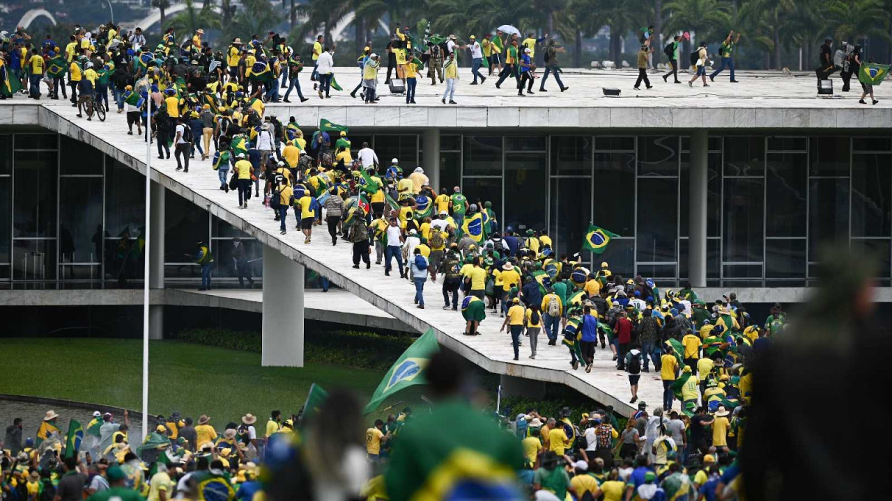 Intento de golpe de Estado en Brasil. Foto: EFE