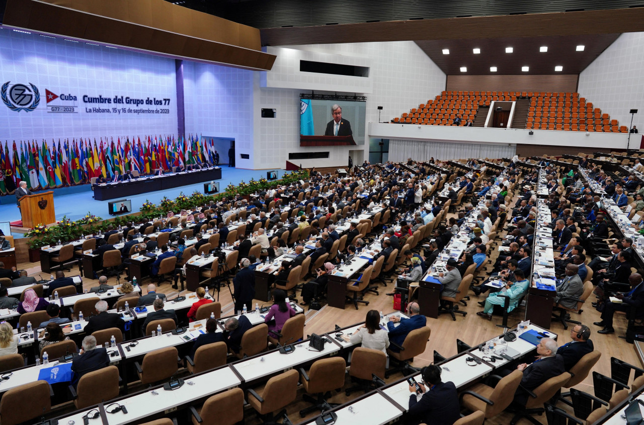 Cumbre del G77+China. Foto: Reuters.