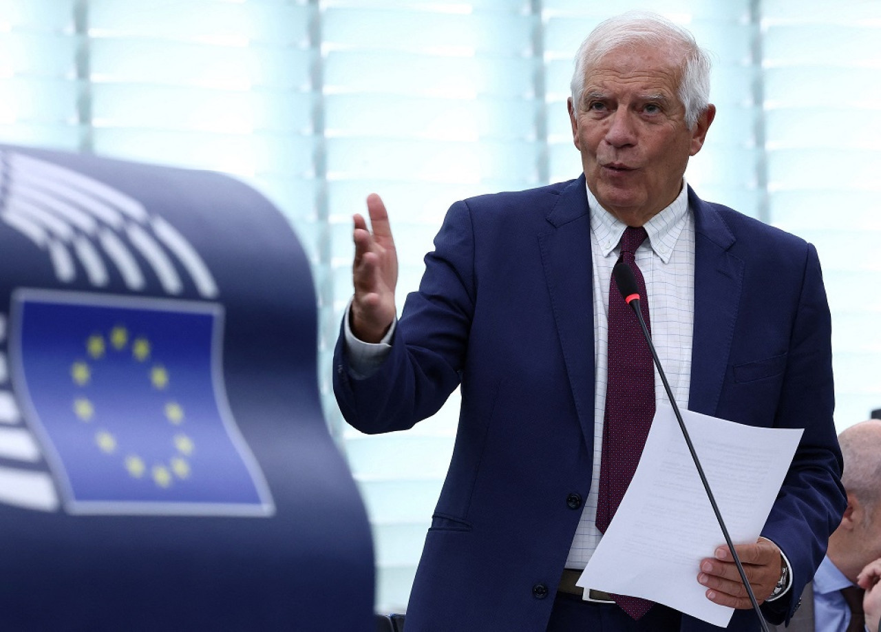 Josep Borrell, representante de la Unión Europea. Foto: Reuters.