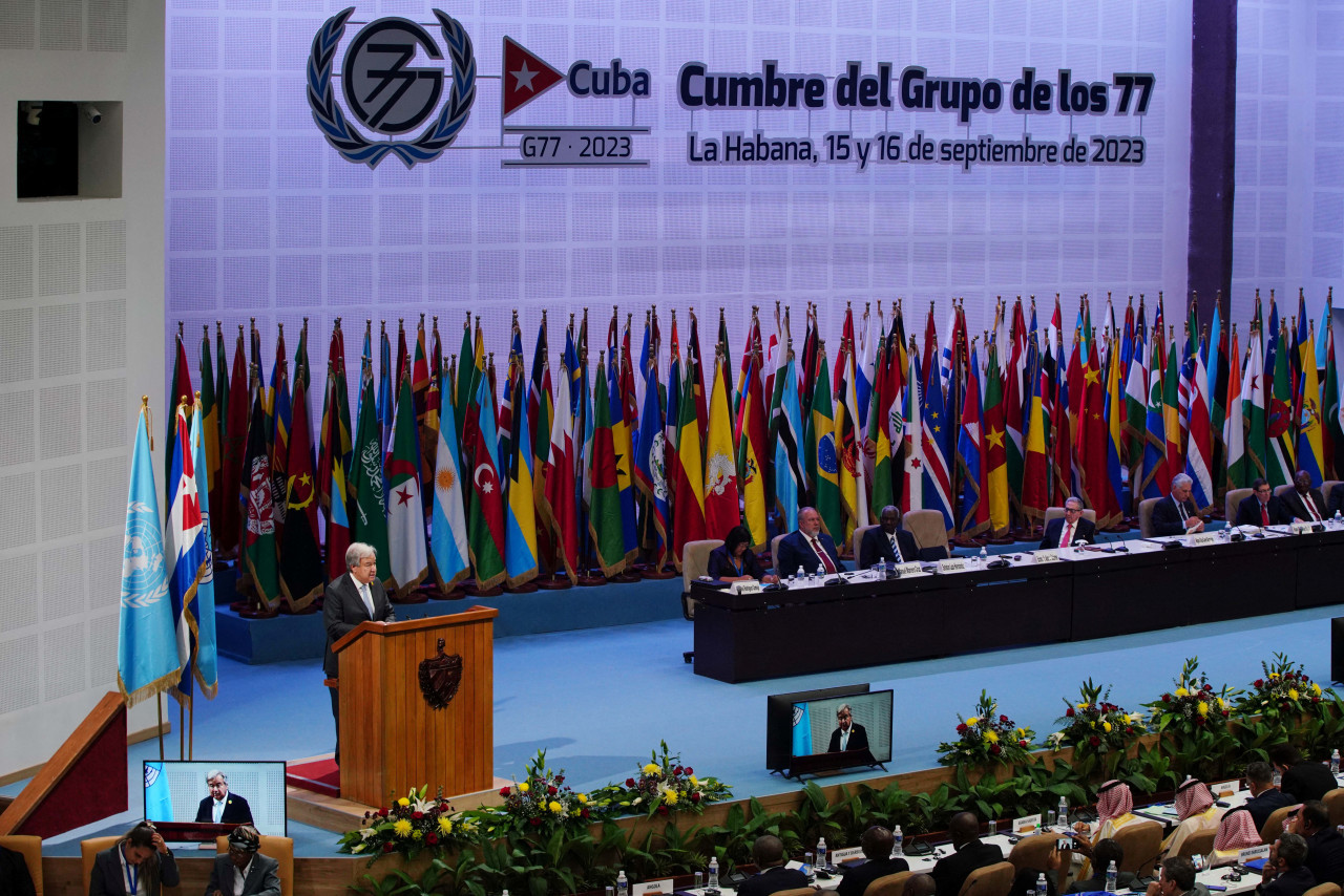 Cumbre del G77. Foto: Reuters.