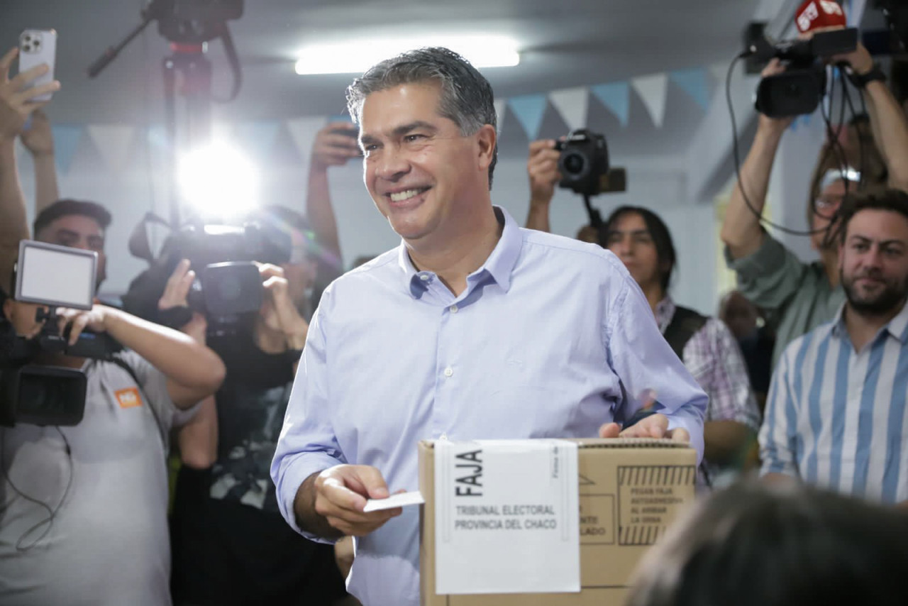 Jorge Capitanich, elecciones en Chaco. Foto: NA.