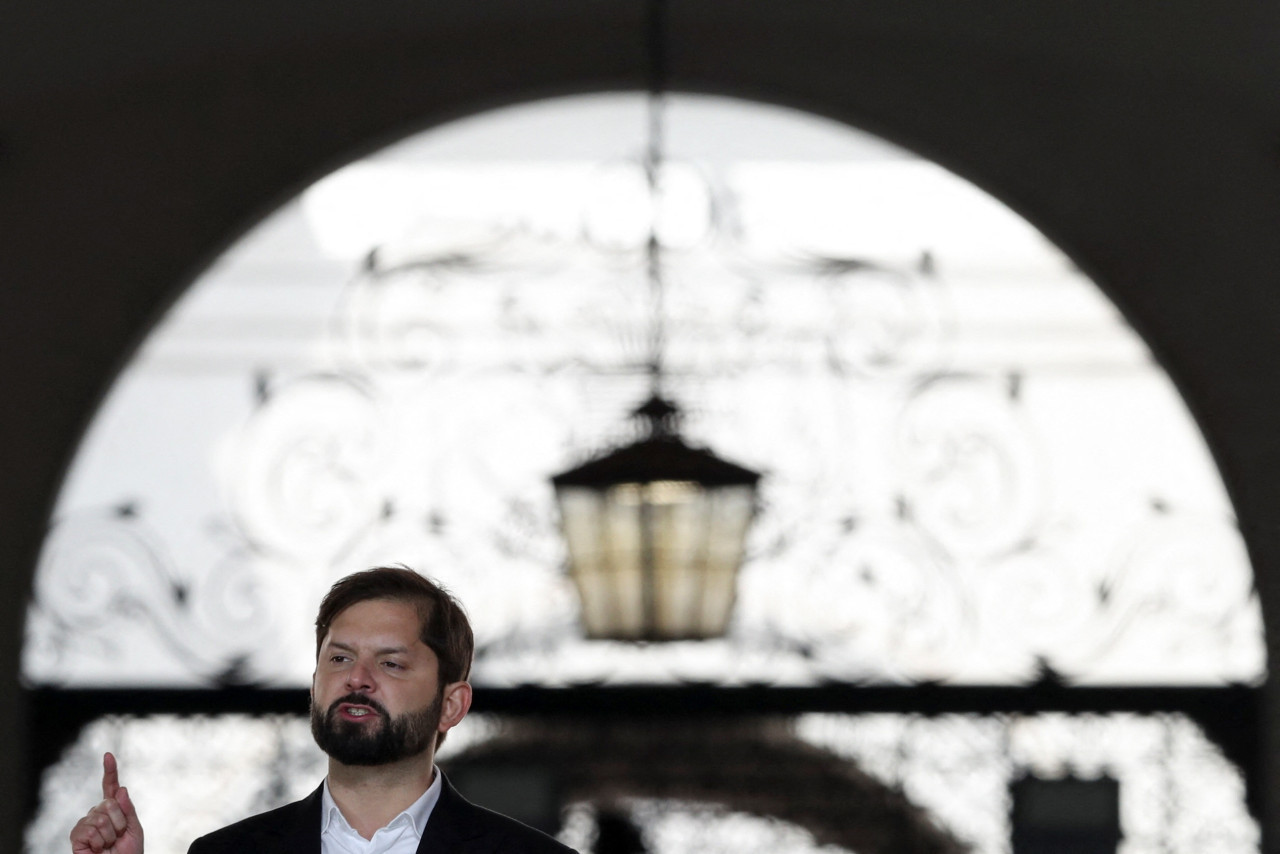 Gabriel Boric, presidente de Chile. Foto: Reuters.