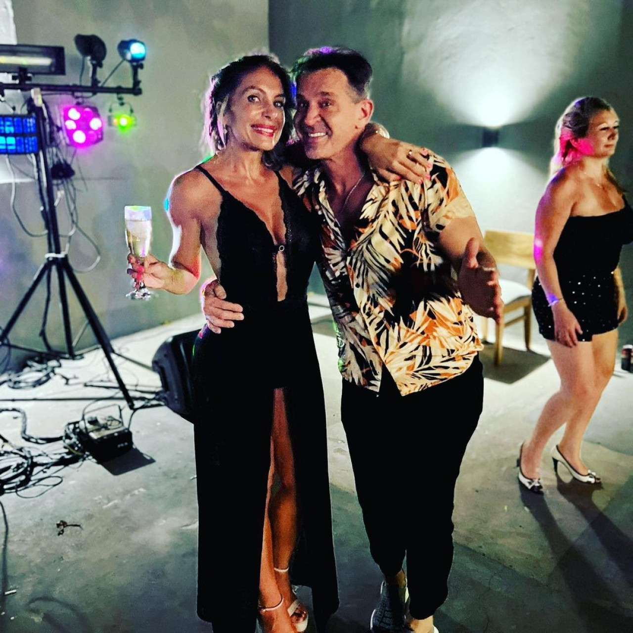 Aníbal Lotocki y María José Favarón. Foto: Instagram @majo_favarón.